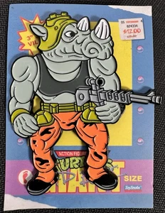 Toy Snobs Retro TMNT 3" Emaille Pin Rocksteady Teenage Mutant Ninja Turtles - Bild 1 von 1