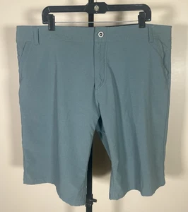 Kuhl $75 Shift Amphibian Green Blue Stretch Hike Camp Beach Shorts Sz 42 XXL 2XL - Picture 1 of 10