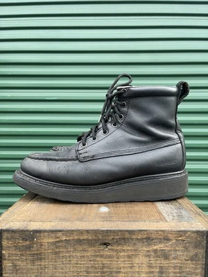 DIEHARD 6 英寸软头皮革黑色工作靴 85994 男式 9.5 D 🥃 — 第 1/4 张图片