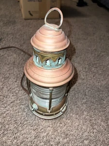 perko lamp Authentic Marine Lamp Modified Electric 10" - Picture 1 of 3