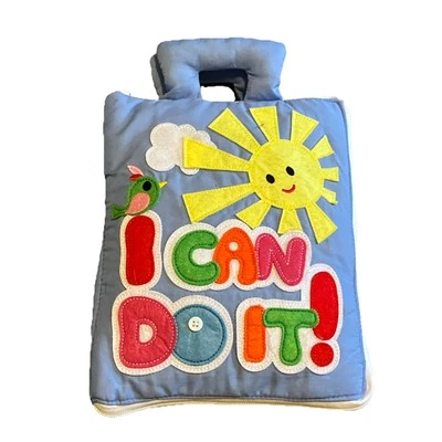 I can do it myself Book Soft with Carrying Handle Basic Fine Motor Skills EUC - Image 1 of 4