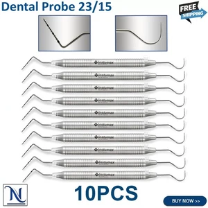 Dental Perio Explorer 23 Probe UNC 15 Color Marking Diagnostic Double Ended Tool - Picture 1 of 9