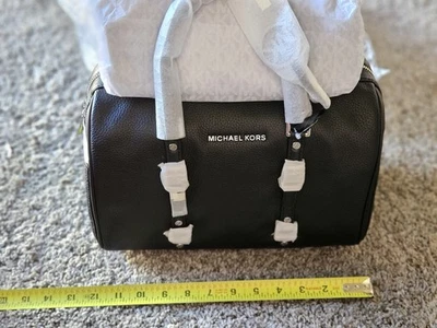 Michael Kors Negro Bedford Legacy Grande Nuevo Con Etiquetas Nunca Usado Foto 1 de 4