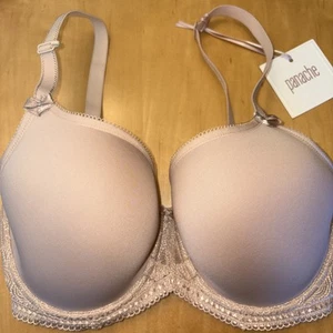 Panache Damen #7961 Champagner Cari Spacer T-Shirt BH Größe 30FF Neu mit Etikett - Bild 1 von 6