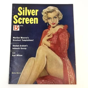 Vintage Silver Screen Magazine April, 1954 Marilyn Monroe Cover - Picture 1 of 5