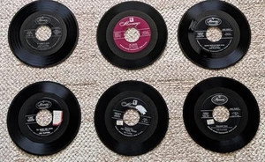 Six great Platters 45s from 1955-60 - VG condition - all play Near Mint! - Bild 1 von 1