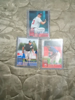  RC Troy Glaus  1998 Leaf Rookies&Stars #314  + #196David Ortiz+#302 John Rocker - Image 1 of 4