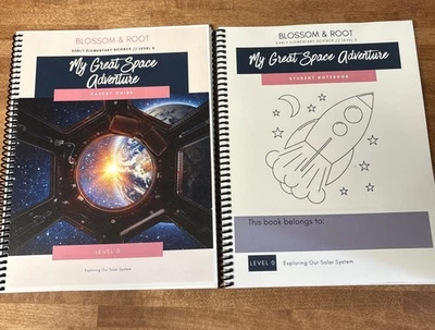 Blossom & Root Lv 0 K Parent Guide & Student Notebook My Great Space Adventure - Image 1 of 4