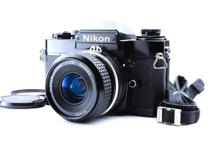 Nikon EL2 analoge Kleinbildkamera schwarz / Nikon Ai Nikkor 35mm f/2.8 [Exc+5] - Bild 1 von 21