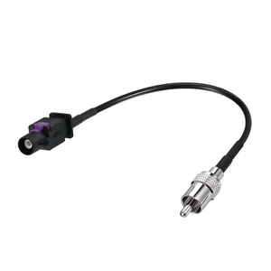 Car Stereo FM AM Radio Antenna Adapter Cable,Fakra A Male to RCA Plug Cable 20cm - Picture 1 of 3