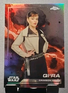 2024 Topps Chrome Star Wars #150 Qi'Ra Solo: A Star Wars Story Refractor NM/MT - Picture 1 of 2
