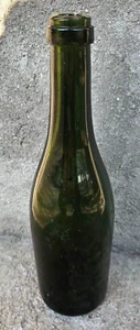 WWI Original German Green Glass Bottle - Picture 1 of 5