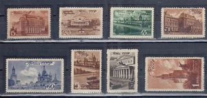 RUSSIA USSR 1946, SC#1059-1066, MI#1056-1063. MOSCOW SCENES. MNH. - Picture 1 of 2