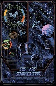 Kilian Eng THE LAST STARFIGHTER Limited Edition Screen Print Private Commission! - Picture 1 of 1