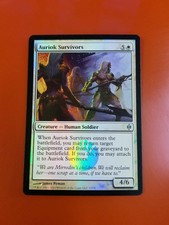 1x Auriok Survivors | FOIL | New Phyrexia | MTG Magic Cards