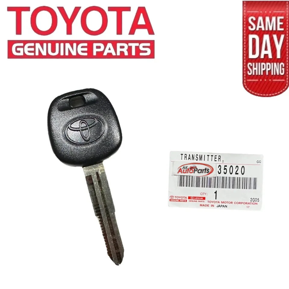 00 - 05 TOYOTA MR2 SPYDER MASTER SIN CORTAR LLAVE CHIP DE FÁBRICA EN BLANCO FABRICANTE DE EQUIPOS ORIGINALES NUEVO Foto 1 de 1