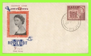 Fiji 1954 QEII Royal Visit First Day Cover - Picture 1 of 1