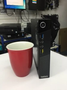Lenovo ThinkCentre M73 Core i3-4thG @2.9GHz 8GB RAM 500GB HD Win10 Tiny PC WiFi - Picture 1 of 6