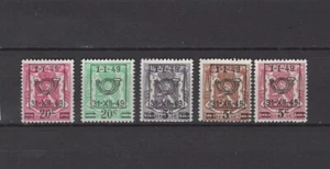 BELGIUM 1949 precancel overprinted set MNH** 798/802 - Picture 1 of 1