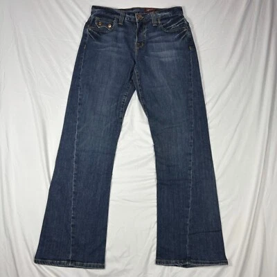 Pantalones de mezclilla Howe Twisted Seam Bootcut para hombre 30x32 botón volar el estándar Foto 1 de 4