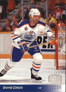 1993-94 (OILERS) Upper Deck SP #49 Shayne Corson