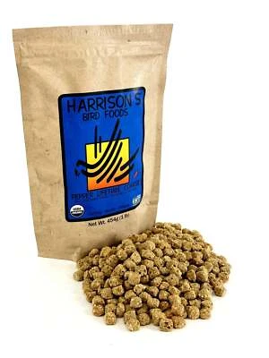 Harrison's Bird Foods PEPPER LIFETIME COARSE 5-LB Bird Pellets, Parrot Pellets