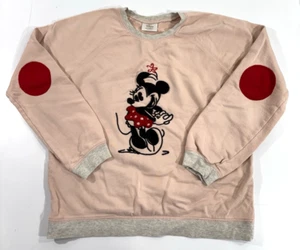 EUC HANNA ANDERSSON GIRLS DISNEY COLLECTION MINNIE MOUSE SWEATSHIRT PINK 160 - Picture 1 of 4