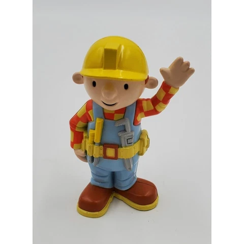 Bob The Builder Action Figure Chunky 4.5" Hasbro 2001 Cover