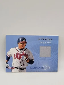 2005 Donruss Studio - Diamond Cuts Die-Cut #DC-25 Andruw Jones /250 - Picture 1 of 2