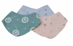 Pañuelo para el cuello con botón a presión y nombre cerezo/flor de pecho pañuelo reversible regalo - Imagen 1 de 10