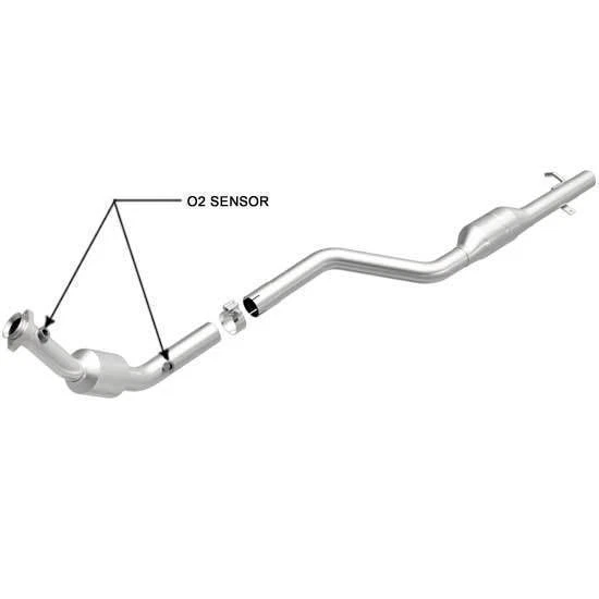 Mercedes SL500 1999-2002 5L P/S escape convertidor catalítico ajuste directo Magnaflow Foto 1 de 1