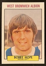 A&BC SCOTTISH FOOTBALL 1971 (PURPLE 2ND) - 114 BOBBY HOPE - WEST BROMWICH ALBION