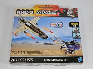 KRE-O GI JOE GHOSTSTRIKER X-16 JET vs COBRA ASP ACE TROOPER FIGURES SET TRU MISB - Picture 1 of 6