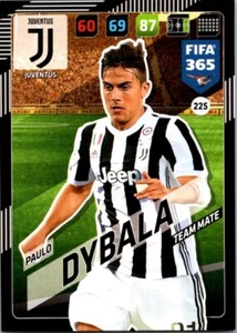 2017-18 Panini Adrenalyn XL Fifa 365 paulo Dybala #225 - Picture 1 of 2