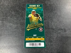 OAKLAND A'S 2013 TICKET STUB 8/14/13 VS ASTROS - Imagen 1 de 1