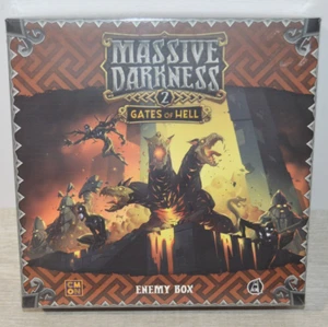 Massive Darkness 2 Gates of Hell Enemy Box New Sealed CMON - Picture 1 of 6