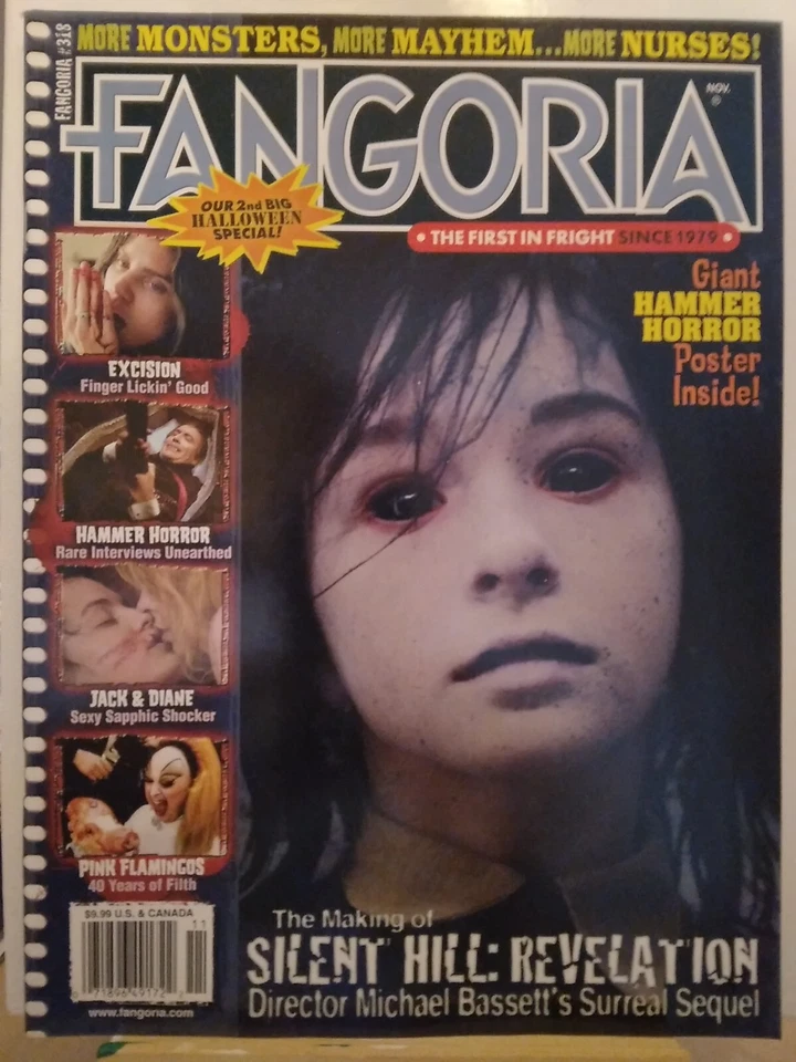 Fangoria #318-Silent Hill (Nov, 2012) 2nd Halloween Special [Dracula Poster] - Image 1 of 2