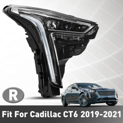 For 2019-2021 Cadillac CT6 LED Headlight w/o Cornering Light Passenger  Side Foto 1 de 4