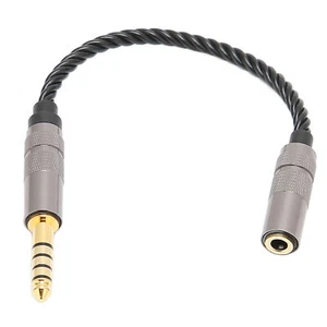 Kopfhörer Adapter Kabel Gold überzogene 4.4MM Balanced Male Auf 3.5MM Stereo TOS - Bild 1 von 22