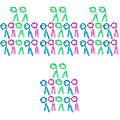  4 Count Springschnur Springseil Für Kinder Verstellbare Sprungseile - Bild 1 von 4