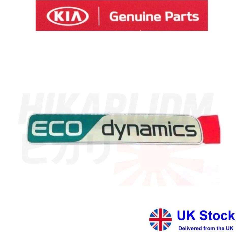Nuevo emblema de insignia ECO Dynamics genuino trasero 1p para KIA Sportage 2017-2020 🇬🇧 Foto 1 de 1