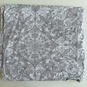 RALPH LAUREN PAISLEY Wende-QUEEN-BETTBEZUG grau lila - Bild 1 von 6