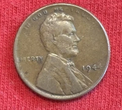 RARE - 1944 LINCOLN “L” ERROR NO MINT MARK - “LIB” WEAK STAMP - Image 1 of 4