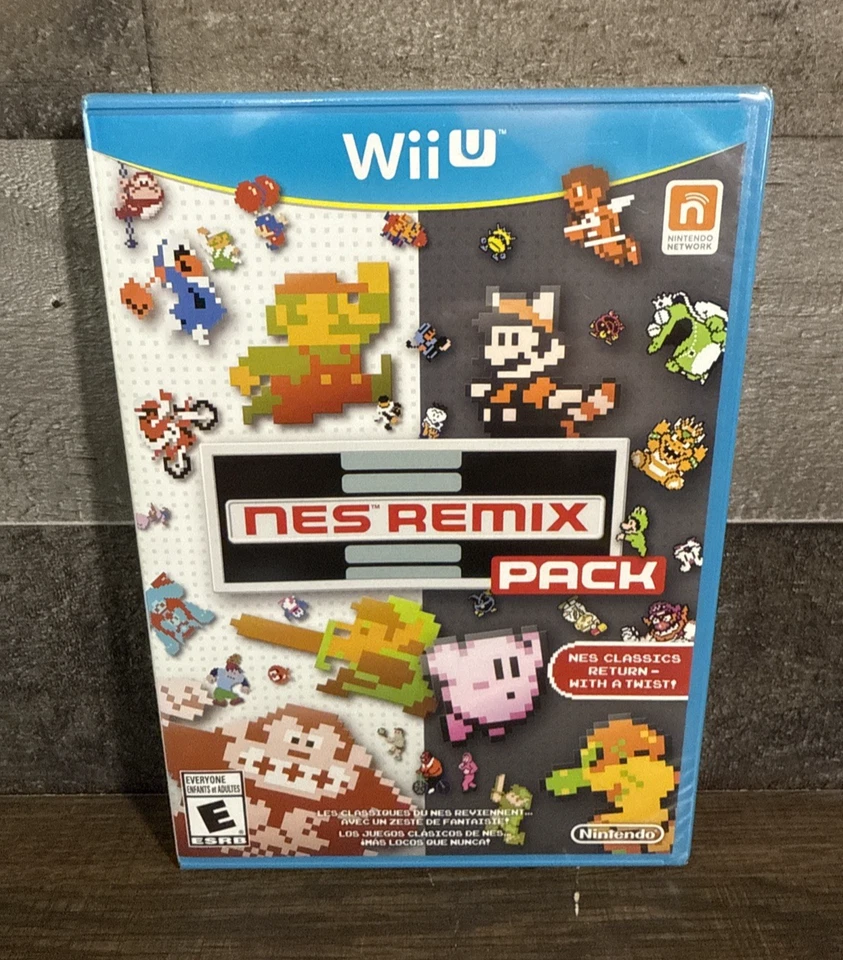 NES Remix Pack / Nintendo Wii U / 2014 / US Version / New & Sealed - Image 1 of 3