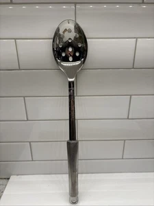 Oneida 18/8 Edelstahl hängend Schlitz Servierlöffel Küchenutensilien 13" - Bild 1 von 7