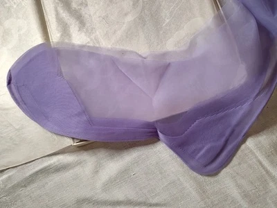 1940s VEITEL Cuban Heel Back Seam Stockings "Violet" 4 Pair Sz 10 1/2 L33" NOS - Image 1 of 4