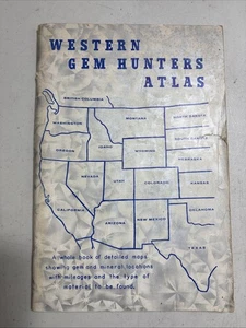 Western Gem Hunters Atlas 1966 Pages 95 - Picture 1 of 13