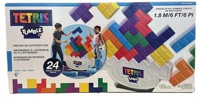Игра-головоломка Tetris XL Tumble Game Dynamic Tilting Tower Block 🔵🟣🟡 2025 новая - Изображение 1 из 4