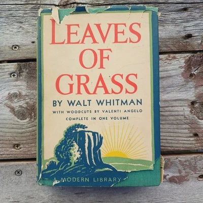 Walt Whitman ЛИСТЬЯ ТРАВЫ Современная библиотека, иллюстрации Валенти Анджело из Нью-Йорка - Изображение 1 из 4