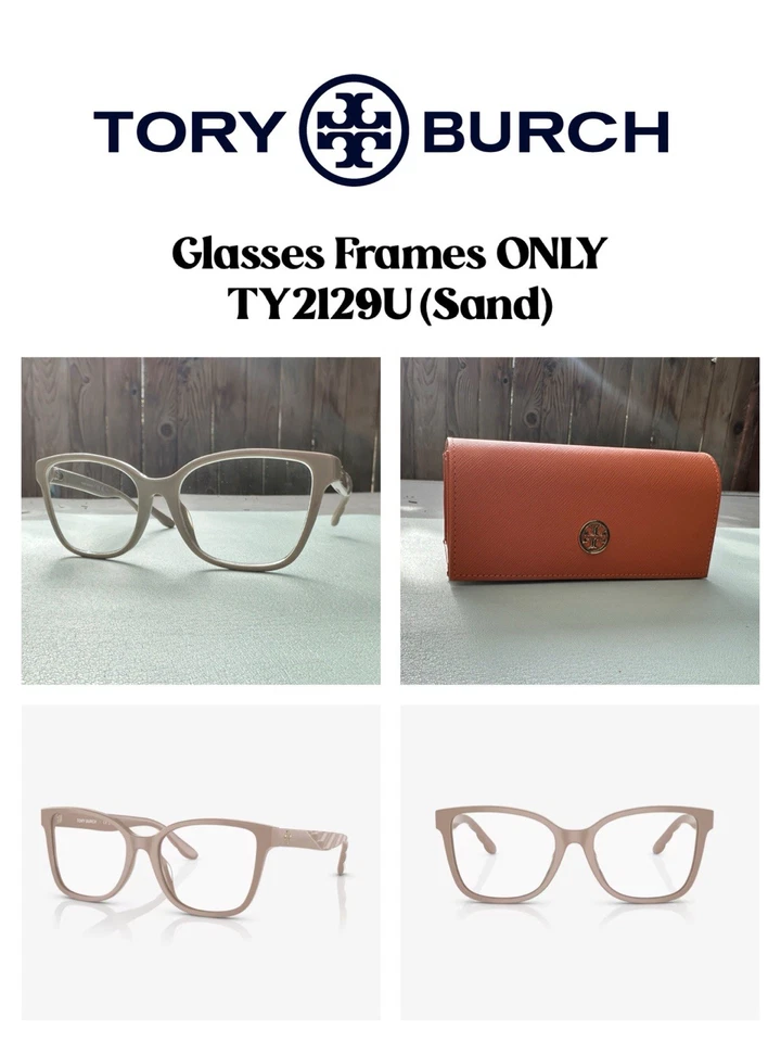 Usados en Excelente Condición - Monturas de Anteojos TORY BURCH TY2129U (Arena) SOLO Foto 1 de 4